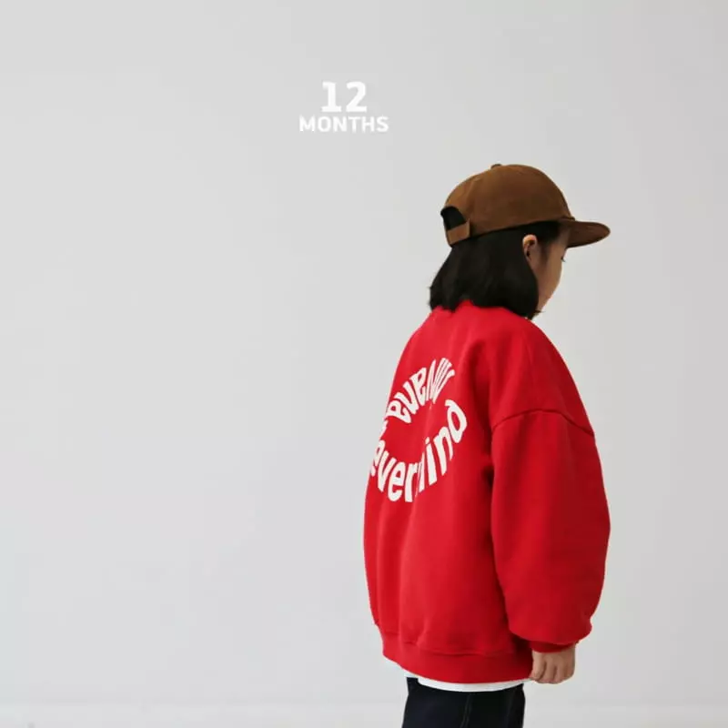 12 Month - Korean Children Fashion - #kidsshorts - Never Sweatshirt - 6