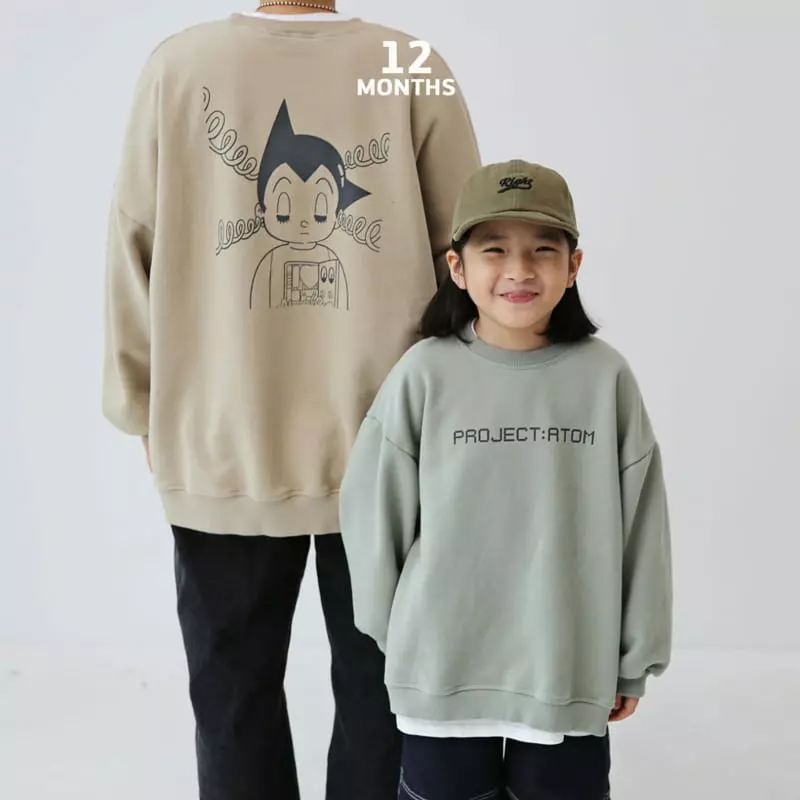 12 Month - Korean Children Fashion - #kidsstore - Space Girl Sweatshirt - 6