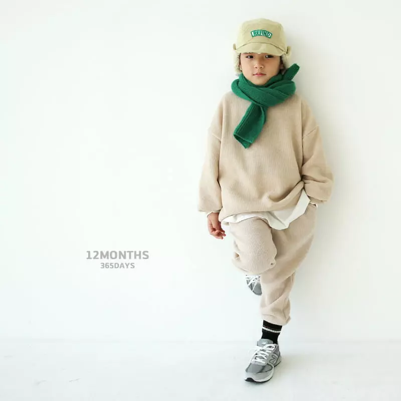 12 Month - Korean Children Fashion - #kidzfashiontrend - Rib Knit Pants - 8