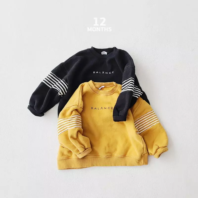 12 Month - Korean Children Fashion - #littlefashionista - Balance Sweatsirt