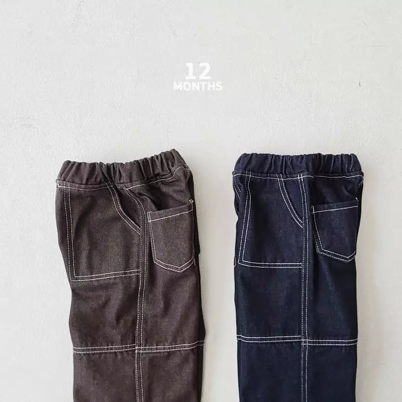 12 Month - Korean Children Fashion - #magicofchildhood - Stitch Jeans - 8