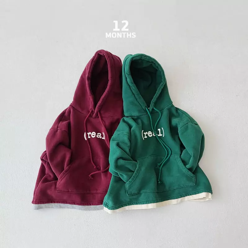 12 Month - Korean Children Fashion - #minifashionista - Real Hoody - 2