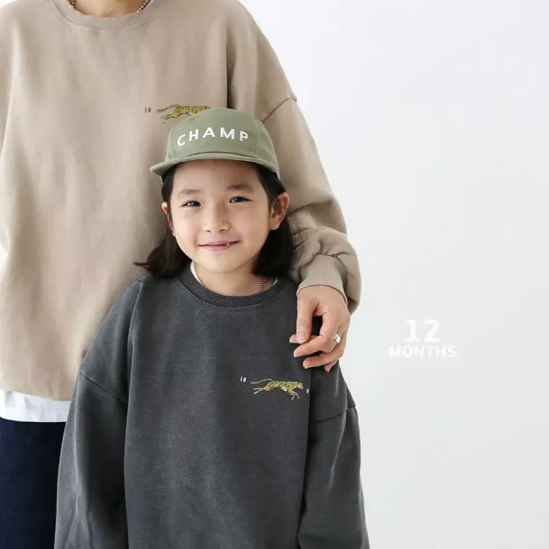 12 Month - Korean Children Fashion - #prettylittlegirls - Peach Cheetah Tee wuth Mom - 9