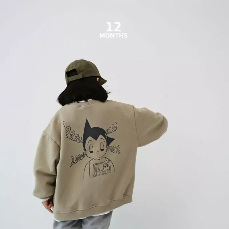 12 Month - Korean Children Fashion - #prettylittlegirls - Space Girl Sweatshirt - 12