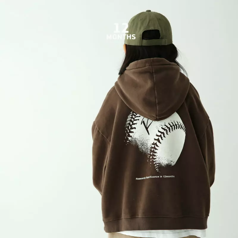 12 Month - Korean Children Fashion - #stylishchildhood - Baseall Hoody Tee - 9