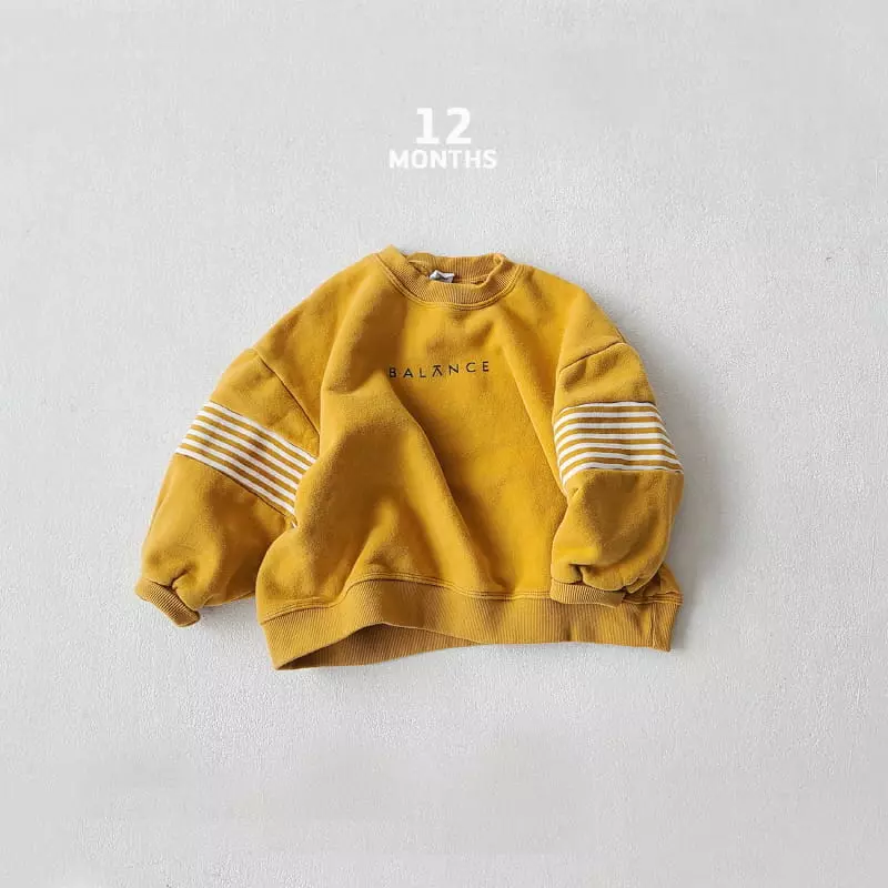12 Month - Korean Children Fashion - #stylishchildhood - Balance Sweatsirt - 7