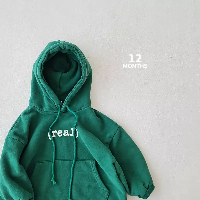 12 Month - Korean Children Fashion - #stylishchildhood - Real Hoody - 6
