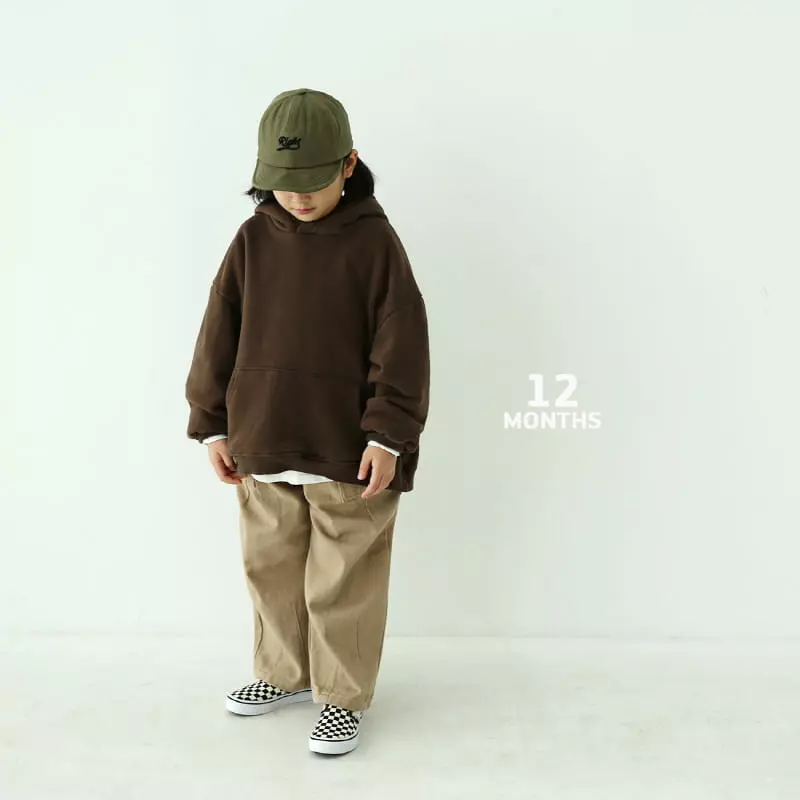 12 Month - Korean Children Fashion - #toddlerclothing - Baseall Hoody Tee - 8