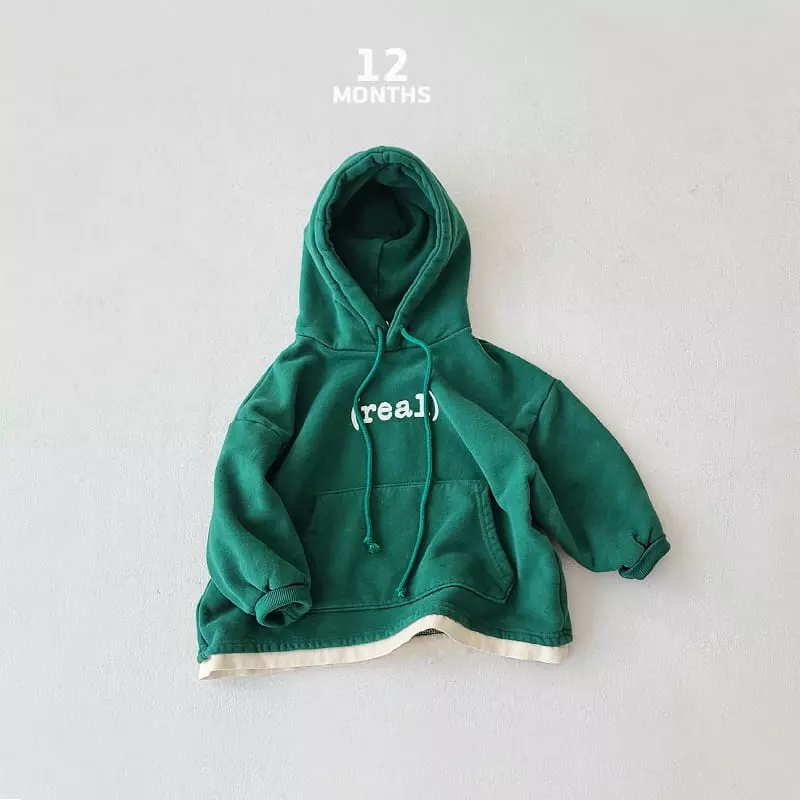 12 Month - Korean Children Fashion - #toddlerclothing - Real Hoody - 5