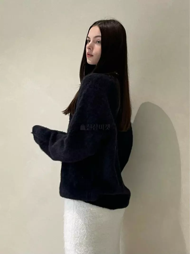 140 Avenue - Korean Women Fashion - #momslook - Brush Knit Tee - 7
