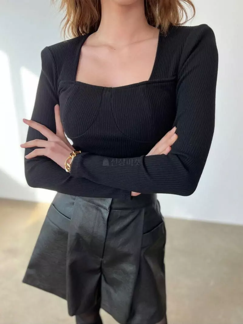 140 Avenue - Korean Women Fashion - #momslook - Bolero Tee - 2