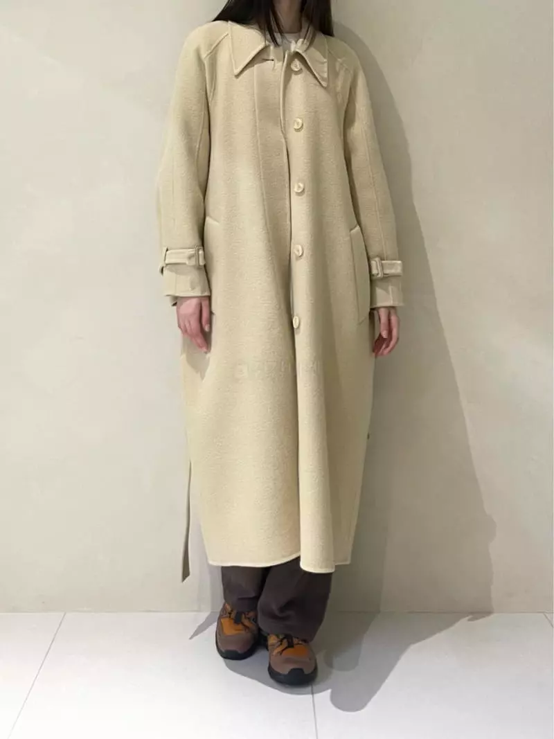 140 Avenue - Korean Women Fashion - #momslook - Belt Long Coat - 2