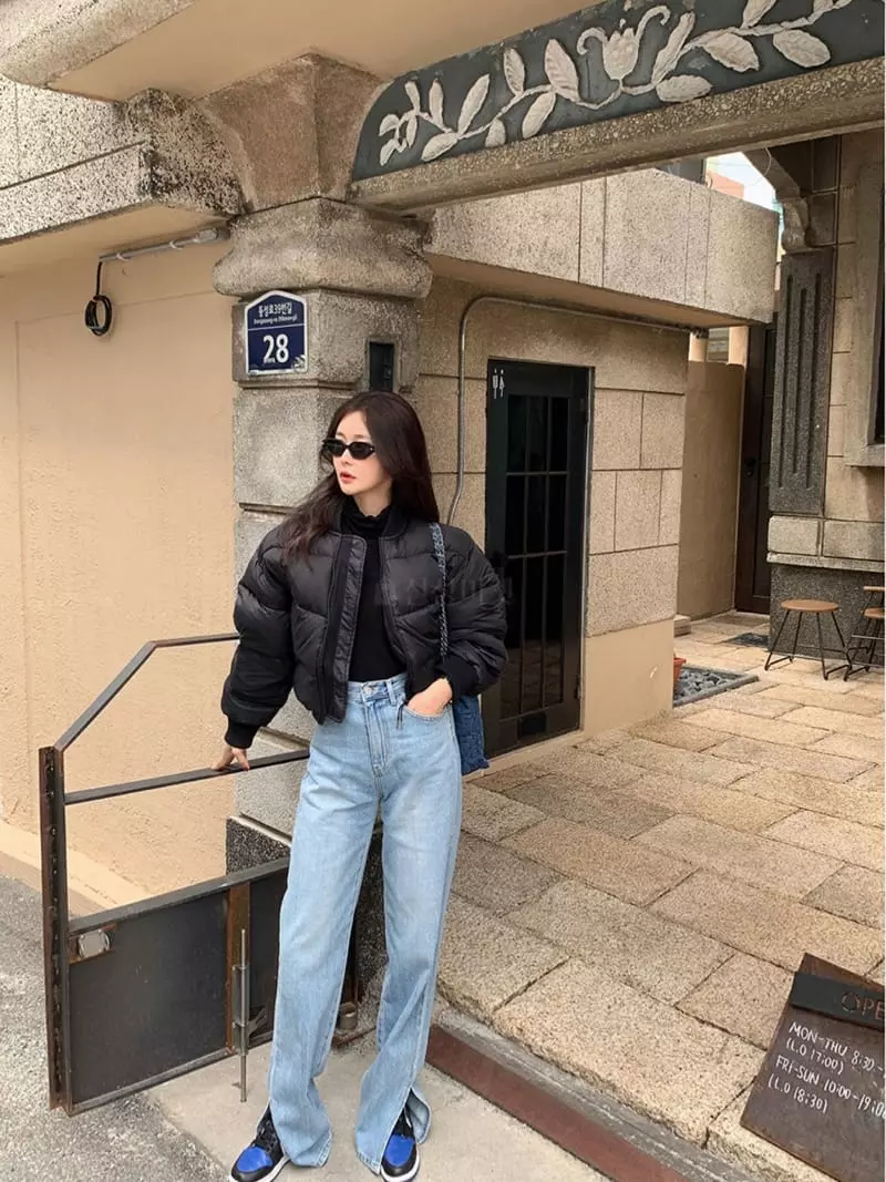140 Avenue - Korean Women Fashion - #momslook - Duck Piping Short Padding - 8
