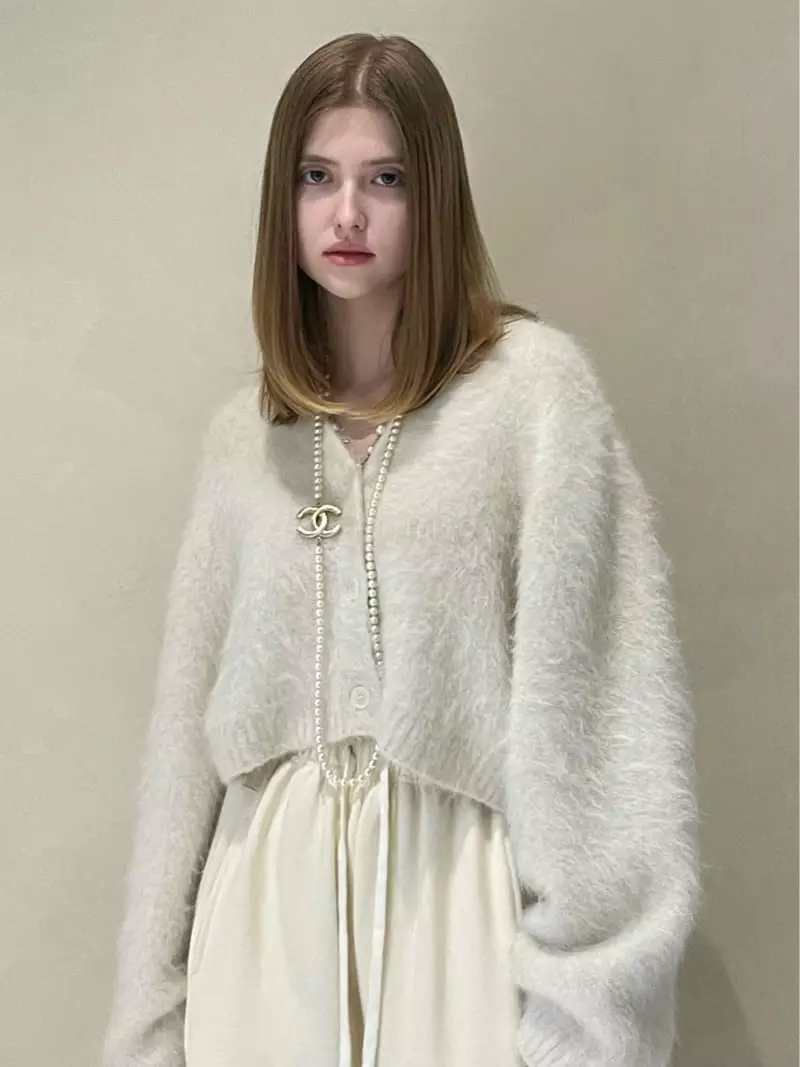 140 Avenue - Korean Women Fashion - #restrostyle - Peret Pur Cardigan