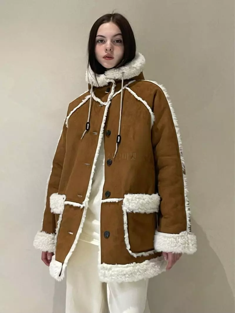 140 Avenue - Korean Women Fashion - #romanticstyle - Reversible Jaclet - 9
