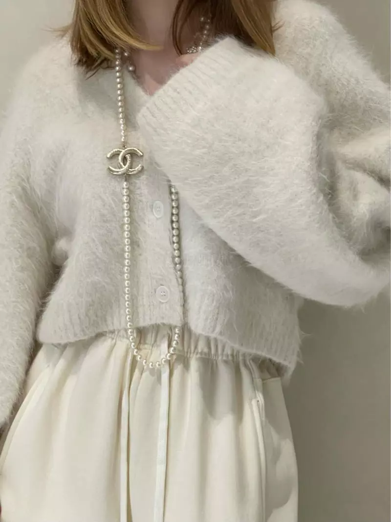 140 Avenue - Korean Women Fashion - #romanticstyle - Peret Pur Cardigan - 2