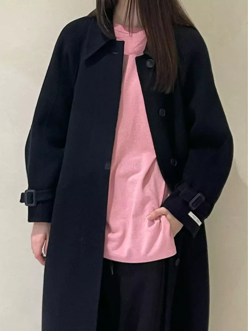140 Avenue - Korean Women Fashion - #womensfashion - Belt Long Coat - 4