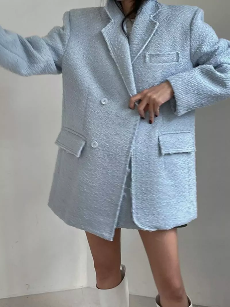 140 Avenue - Korean Women Fashion - #vintageinspired - Layered Jacket - 4