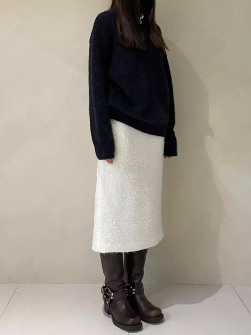 140 Avenue - Korean Women Fashion - #womensfashion - Brush Knit Tee - 6