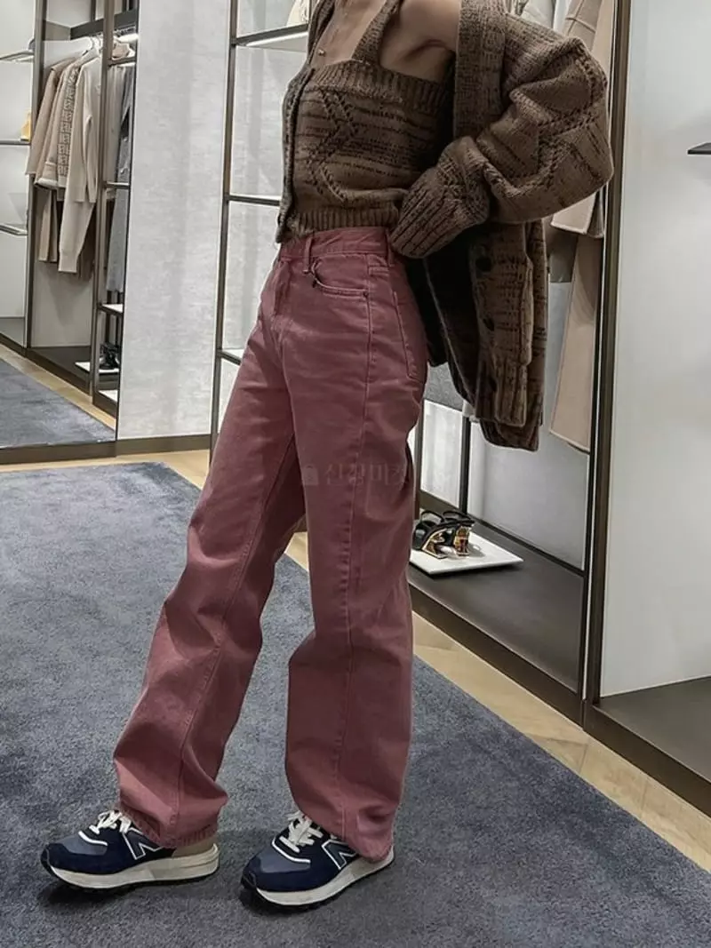 140 Avenue - Korean Women Fashion - #womensfashion - Dyeing Pants - 6