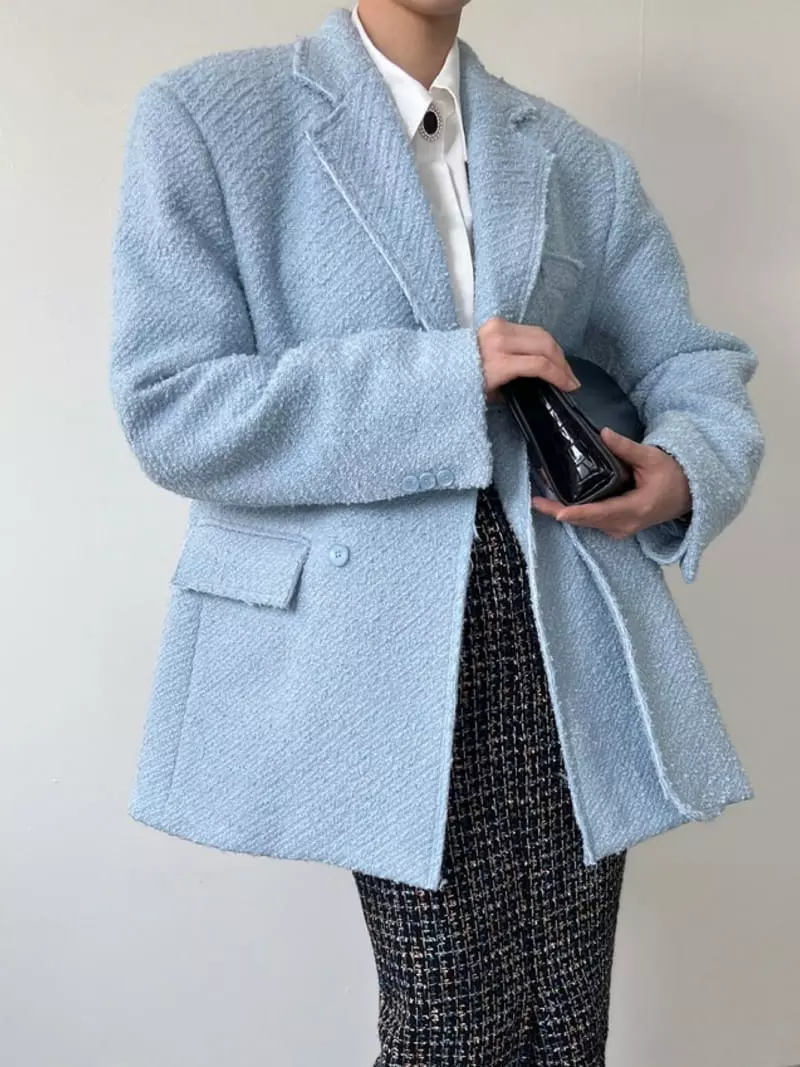140 Avenue - Korean Women Fashion - #womensfashion - Layered Jacket - 12