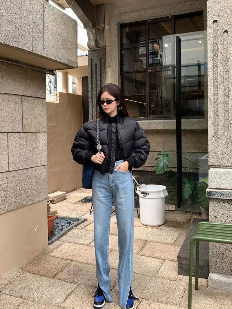 140 Avenue - Korean Women Fashion - #womensfashion - Duck Piping Short Padding - 9