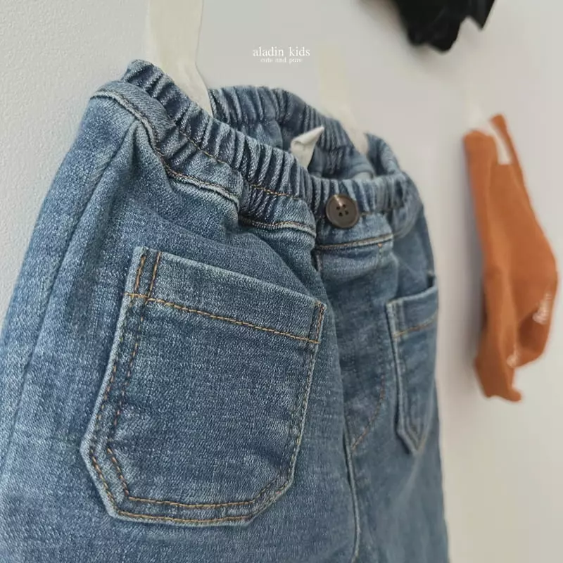 Aladin - Korean Children Fashion - #childofig - Straight Pocket Pants