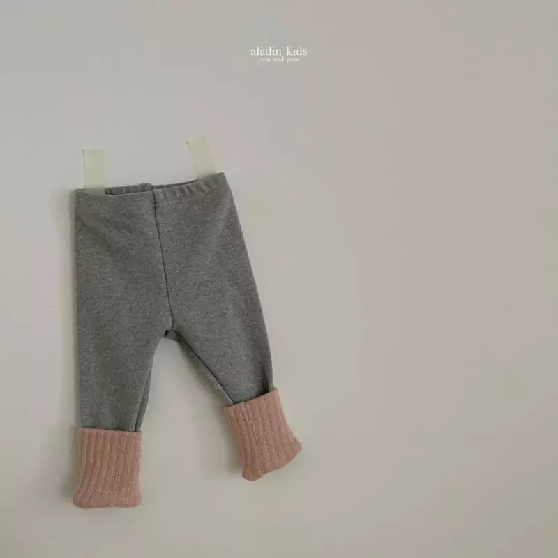 Aladin - Korean Children Fashion - #childofig - Knit Warmer Leggings - 8