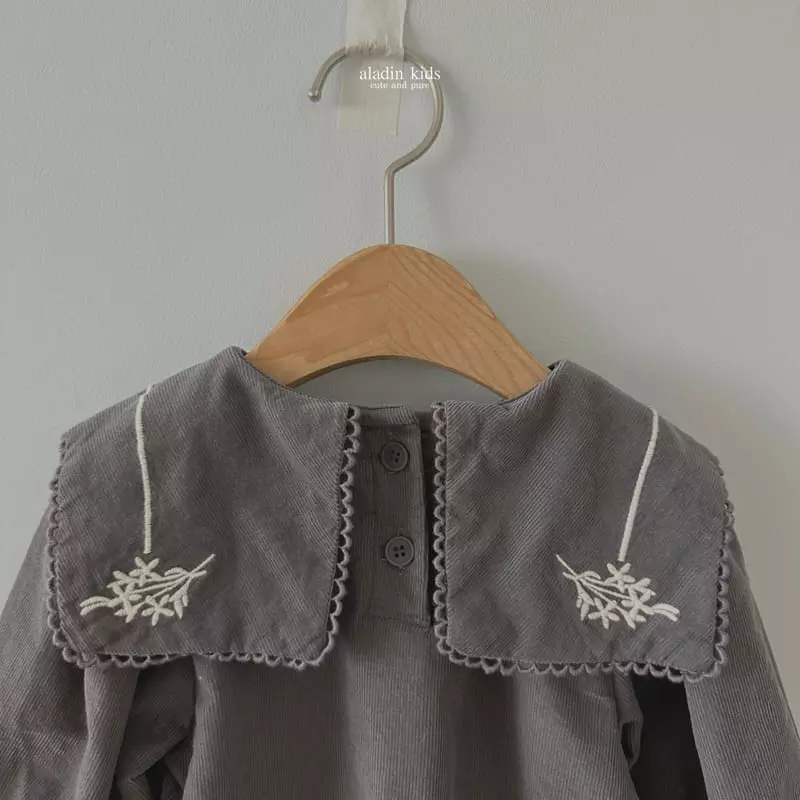 Aladin - Korean Children Fashion - #childrensboutique - Mongle Embrodiery Blouse - 8