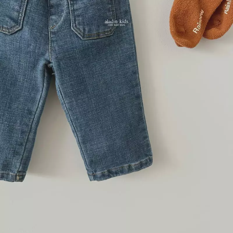 Aladin - Korean Children Fashion - #childrensboutique - Straight Pocket Pants - 2