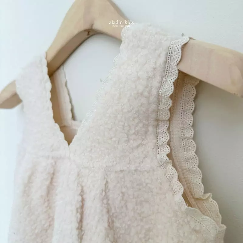 Aladin - Korean Children Fashion - #designkidswear - Bbogle Vest One-piece - 2