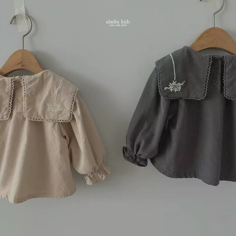 Aladin - Korean Children Fashion - #designkidswear - Mongle Embrodiery Blouse - 9