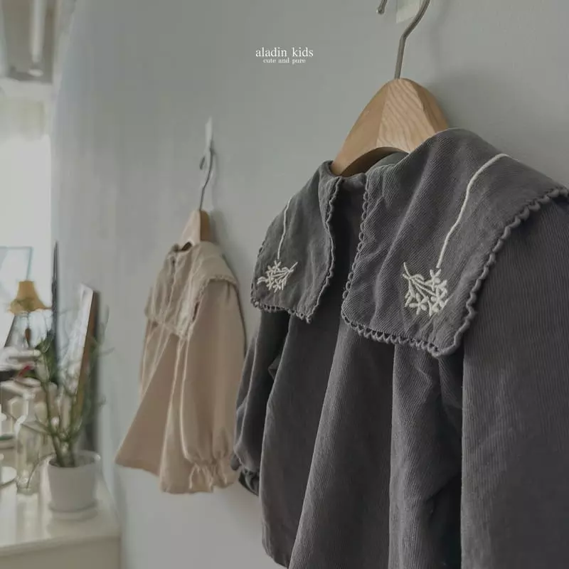 Aladin - Korean Children Fashion - #discoveringself - Mongle Embrodiery Blouse - 10