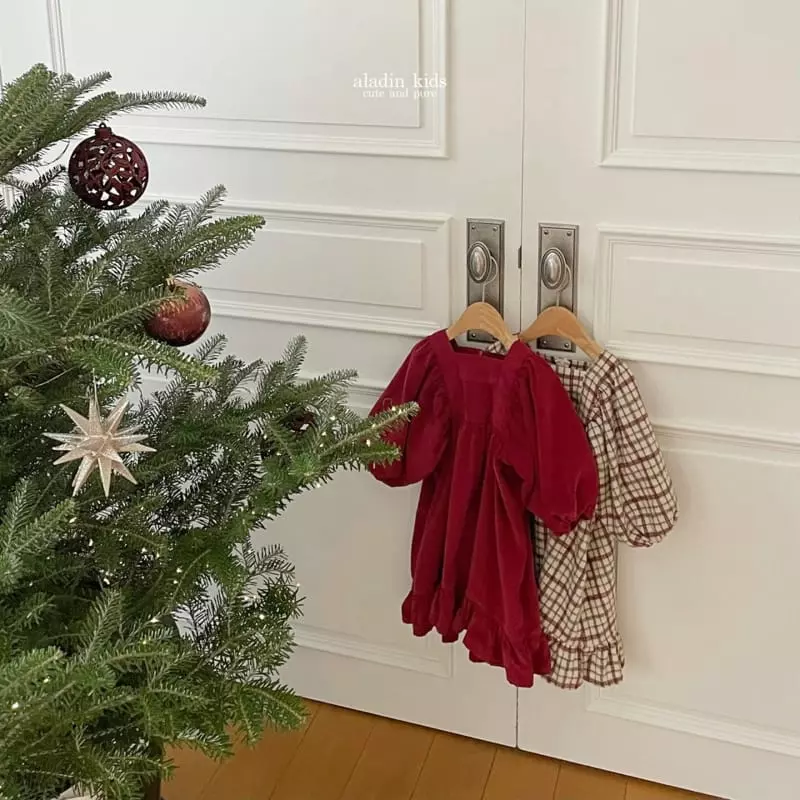 Aladin - Korean Children Fashion - #fashionkids - Christmas One-piece - 2