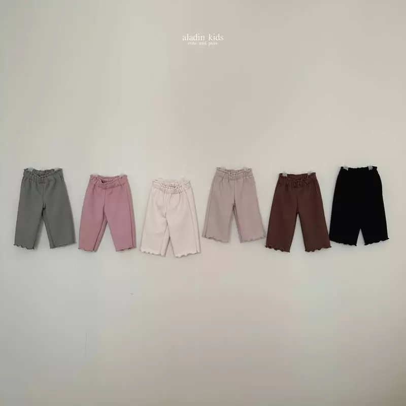 Aladin - Korean Children Fashion - #kidsshorts - Winter Rib Pants - 2