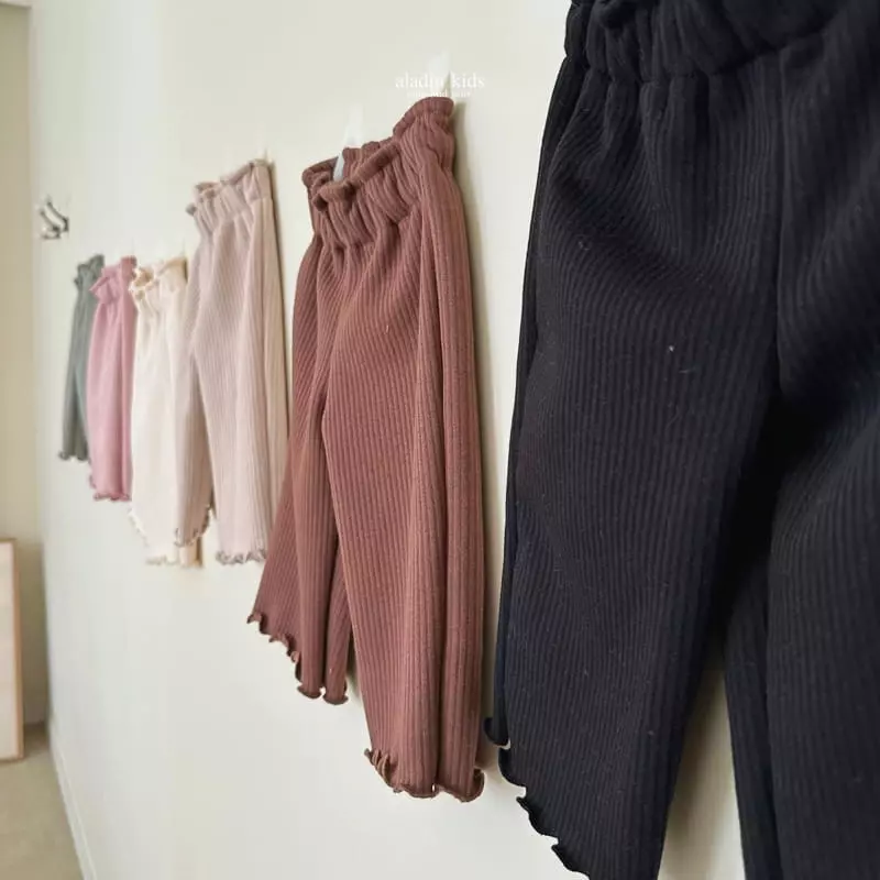 Aladin - Korean Children Fashion - #kidsstore - Winter Rib Pants - 4
