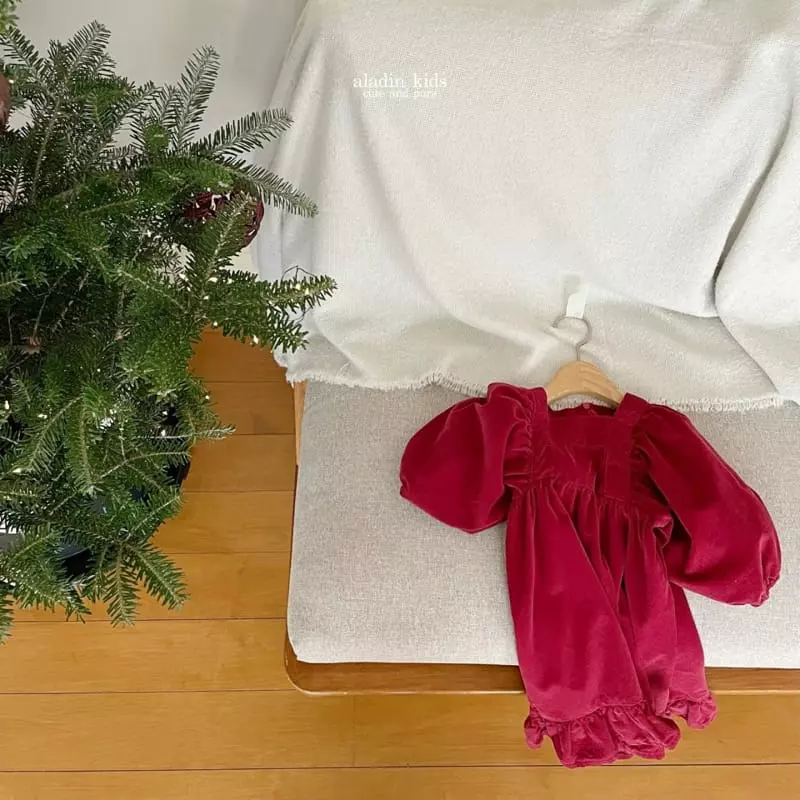 Aladin - Korean Children Fashion - #kidzfashiontrend - Christmas One-piece - 5