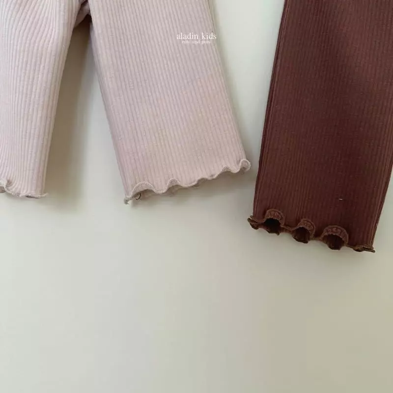 Aladin - Korean Children Fashion - #littlefashionista - Winter Rib Pants - 6