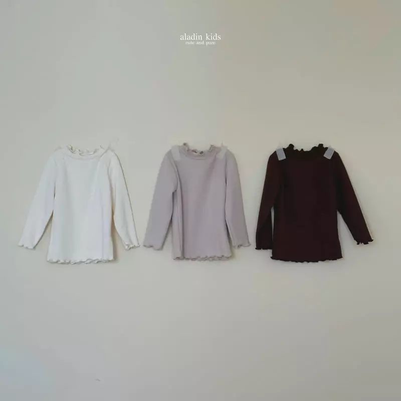 Aladin - Korean Children Fashion - #littlefashionista - Nalnal Rib Turtleneck Tee - 7
