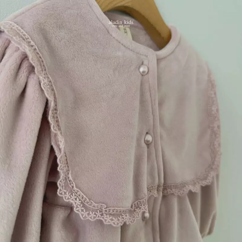 Aladin - Korean Children Fashion - #littlefashionista - Vanilla Cardigan Blouse - 5