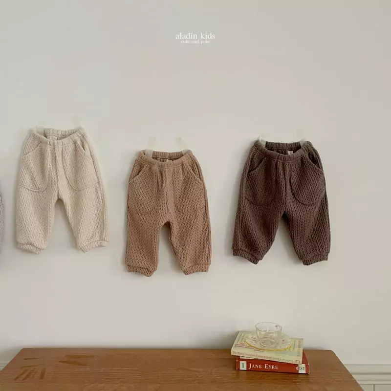 Aladin - Korean Children Fashion - #littlefashionista - Knit Pants - 2