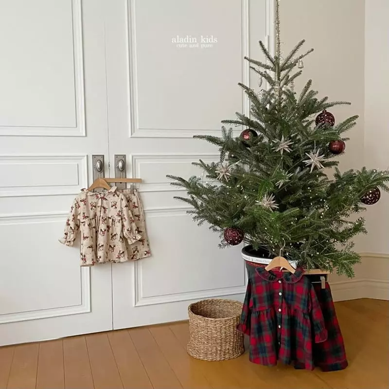 Aladin - Korean Children Fashion - #magicofchildhood - New Christmas Bmabi Pajama - 11