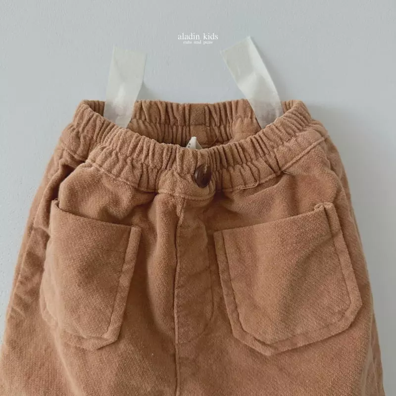 Aladin - Korean Children Fashion - #minifashionista - Velvet Pocket Pants
