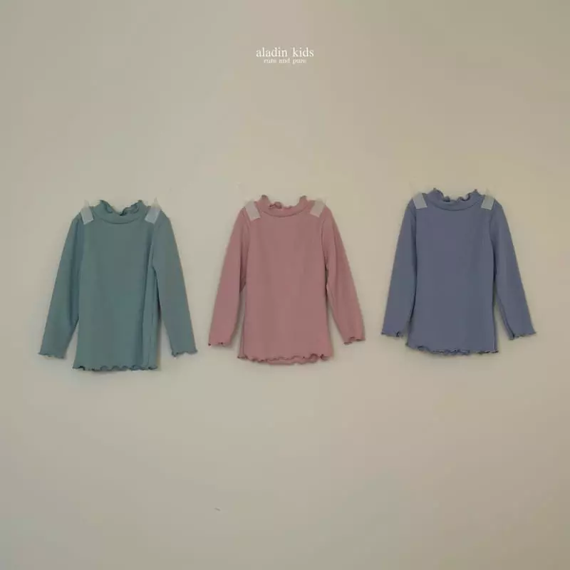Aladin - Korean Children Fashion - #minifashionista - Nalnal Rib Turtleneck Tee - 9
