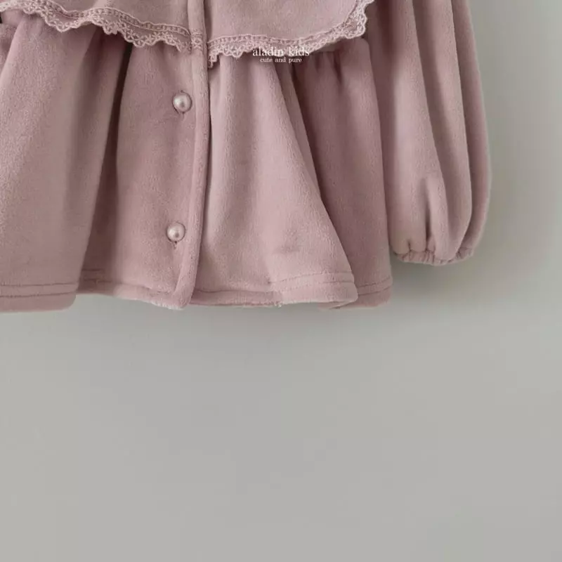 Aladin - Korean Children Fashion - #minifashionista - Vanilla Cardigan Blouse - 7