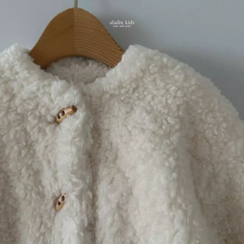 Aladin - Korean Children Fashion - #prettylittlegirls - Togle Fleece Jacket - 3