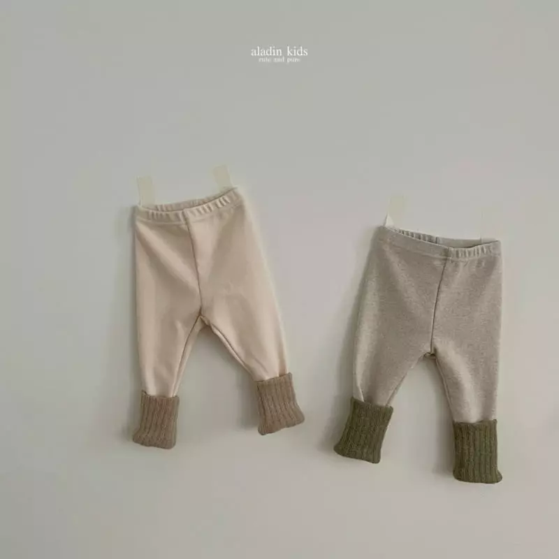 Aladin - Korean Children Fashion - #stylishchildhood - Knit Warmer Leggings - 7