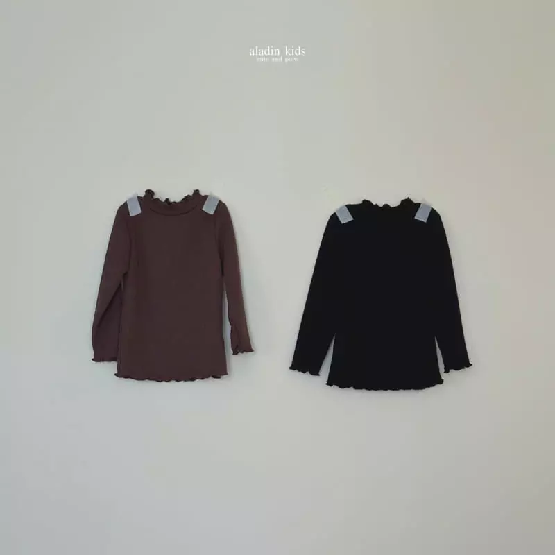 Aladin - Korean Children Fashion - #todddlerfashion - Nalnal Rib Turtleneck Tee - 11