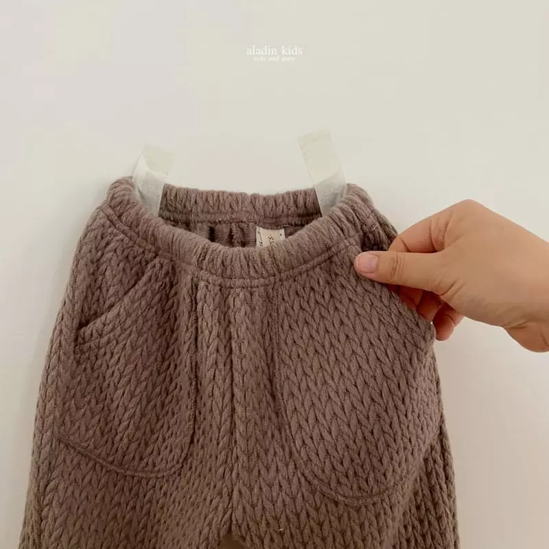 Aladin - Korean Children Fashion - #todddlerfashion - Knit Pants - 6