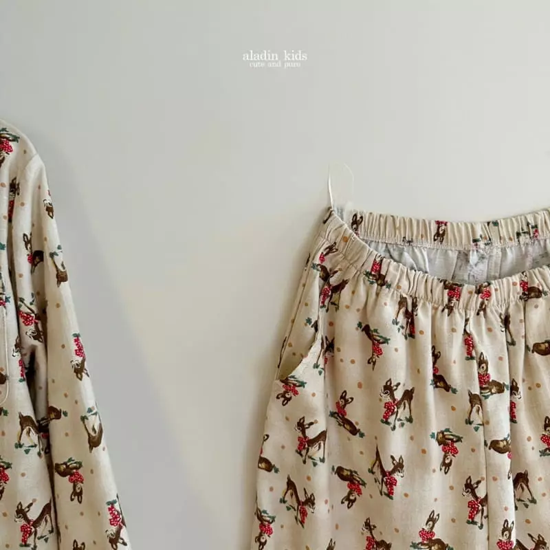 Aladin - Korean Women Fashion - #momslook - Mom New Christmas Bmabi Pajama - 2